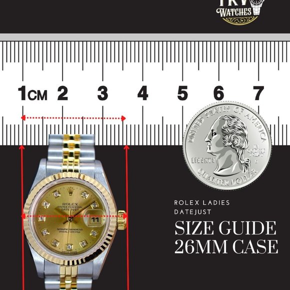 ROLEX LADIES DATEJUST TWO-TONE SILVER INDEX DIAL DIAMOND BEZEL 26MM REF# 69173 main image 6